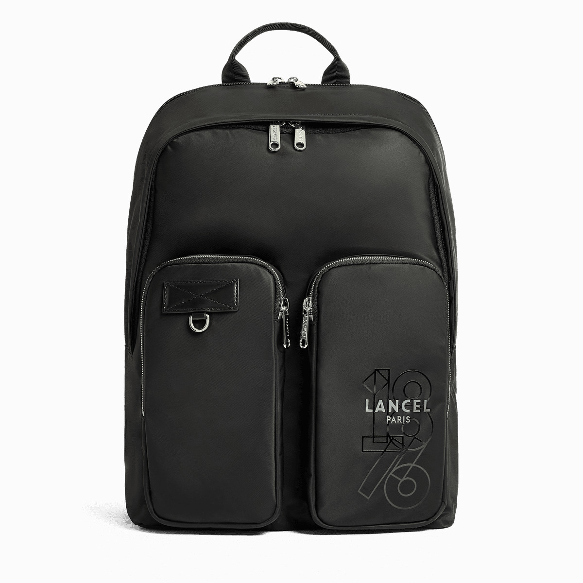 Leo De Lancel - Sac A Dos 2 Zip - Noir