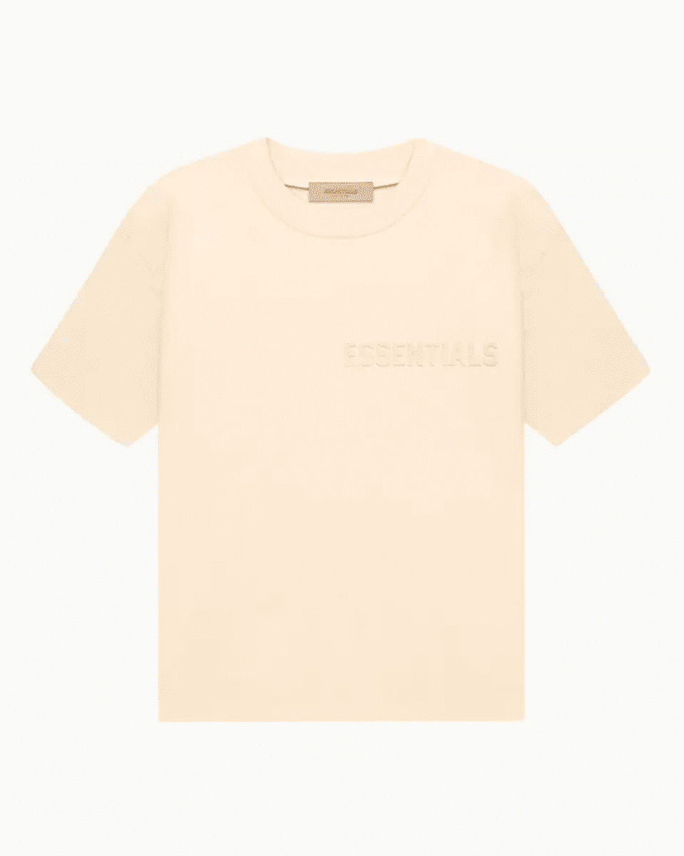 Essentials T-Shirt - Egg Shell - Cream