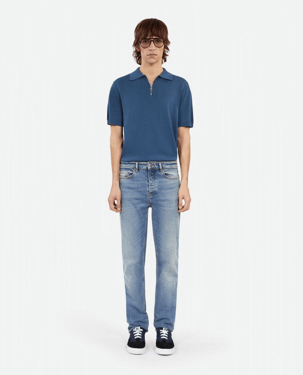 Jean Bleu Clair Droit Homme