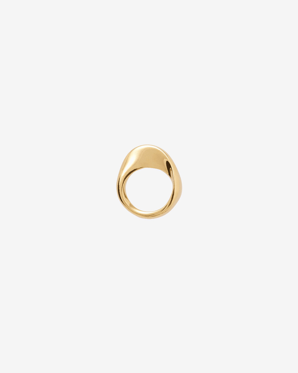 Bague Dorée Volute