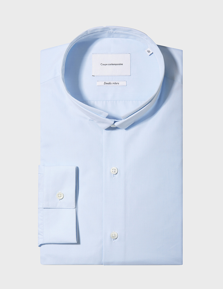 Chemise Contemporaine bleue