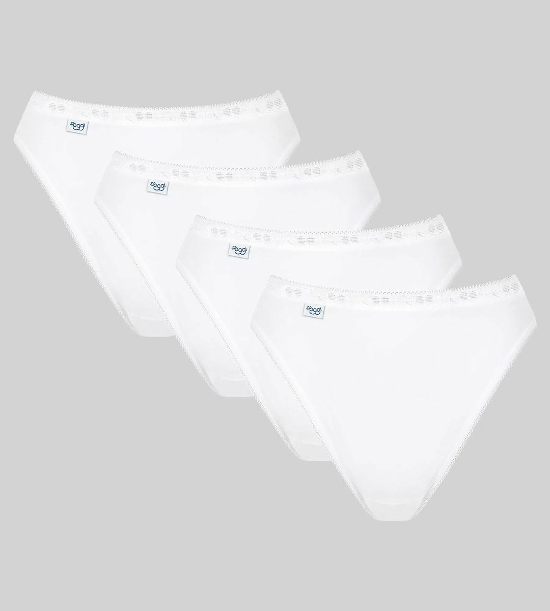 Sloggi Basic - Slip échancré - Slip tai coton - Blanc