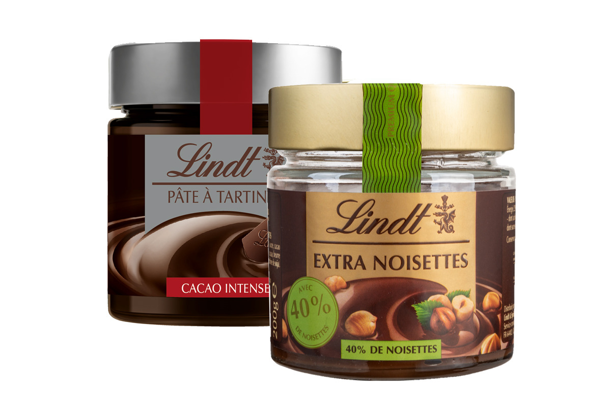 X2 Panaché Pâte À Tartiner Lait Noisettes 40% & Noir Cacao Intense 200G