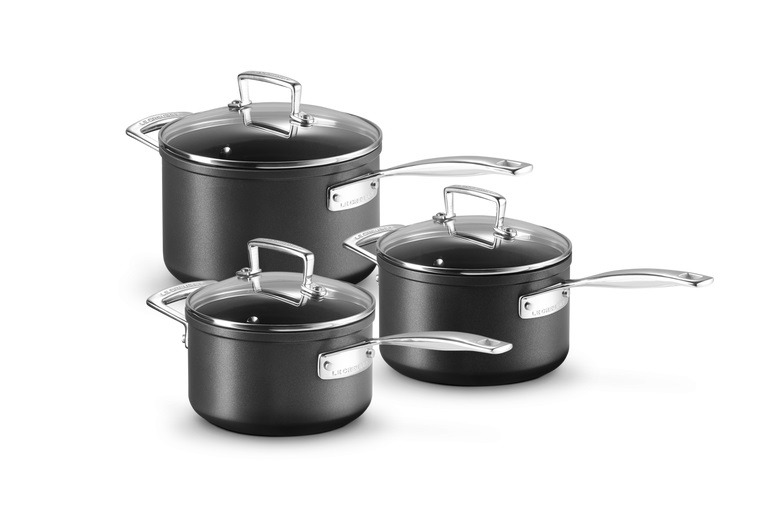 Set de 3 casseroles anti-adhérente Les Forgées