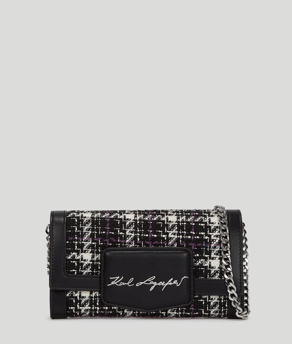 K/ARROW BOUCLE WALLET ON CHAIN FEMME