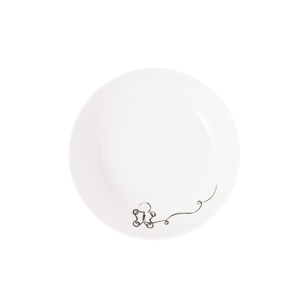 Statement Lines - Assiette creuse « XMAS «, ⌀18 cm