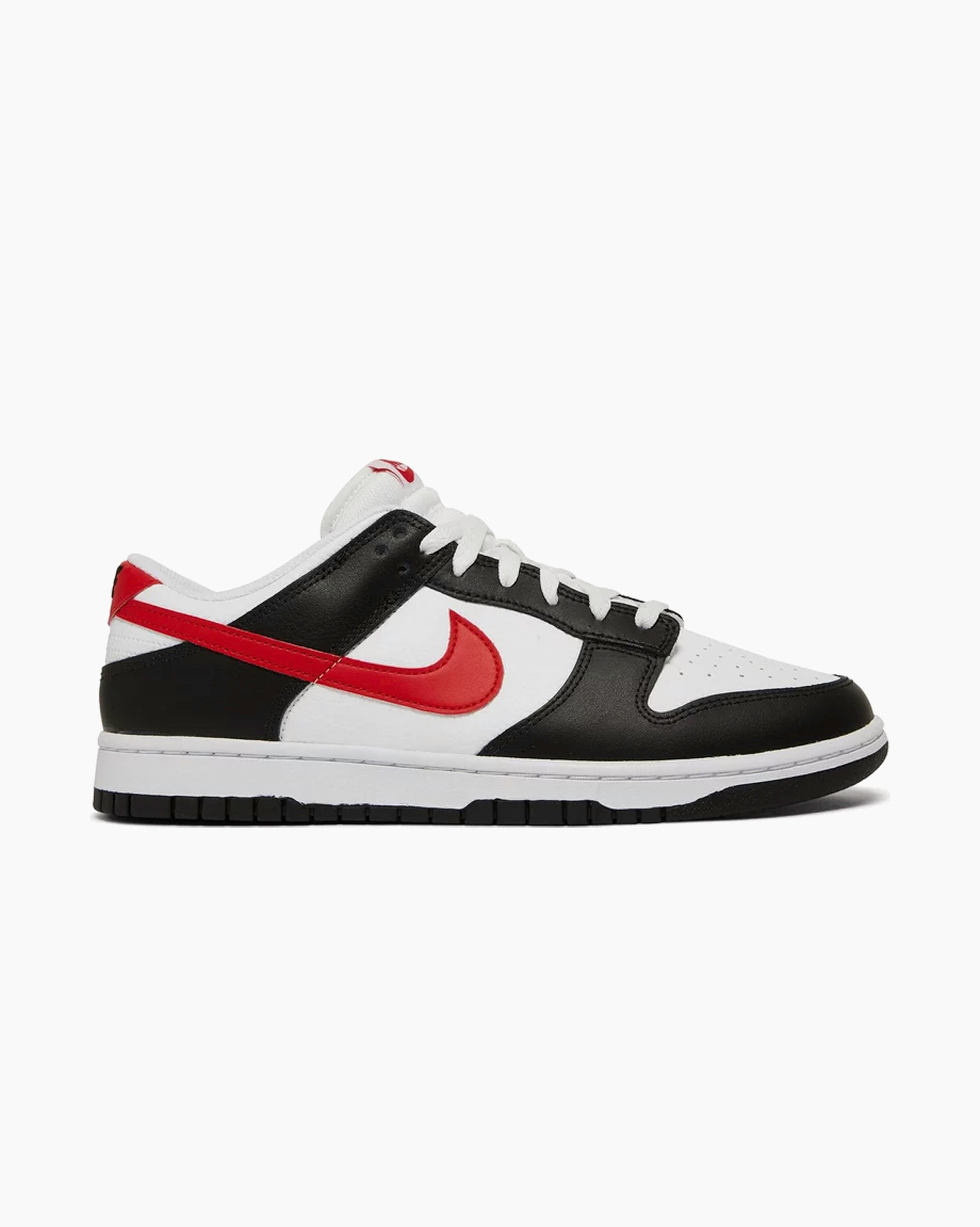 Nike Dunk Low Retro Red Swoosh Panda