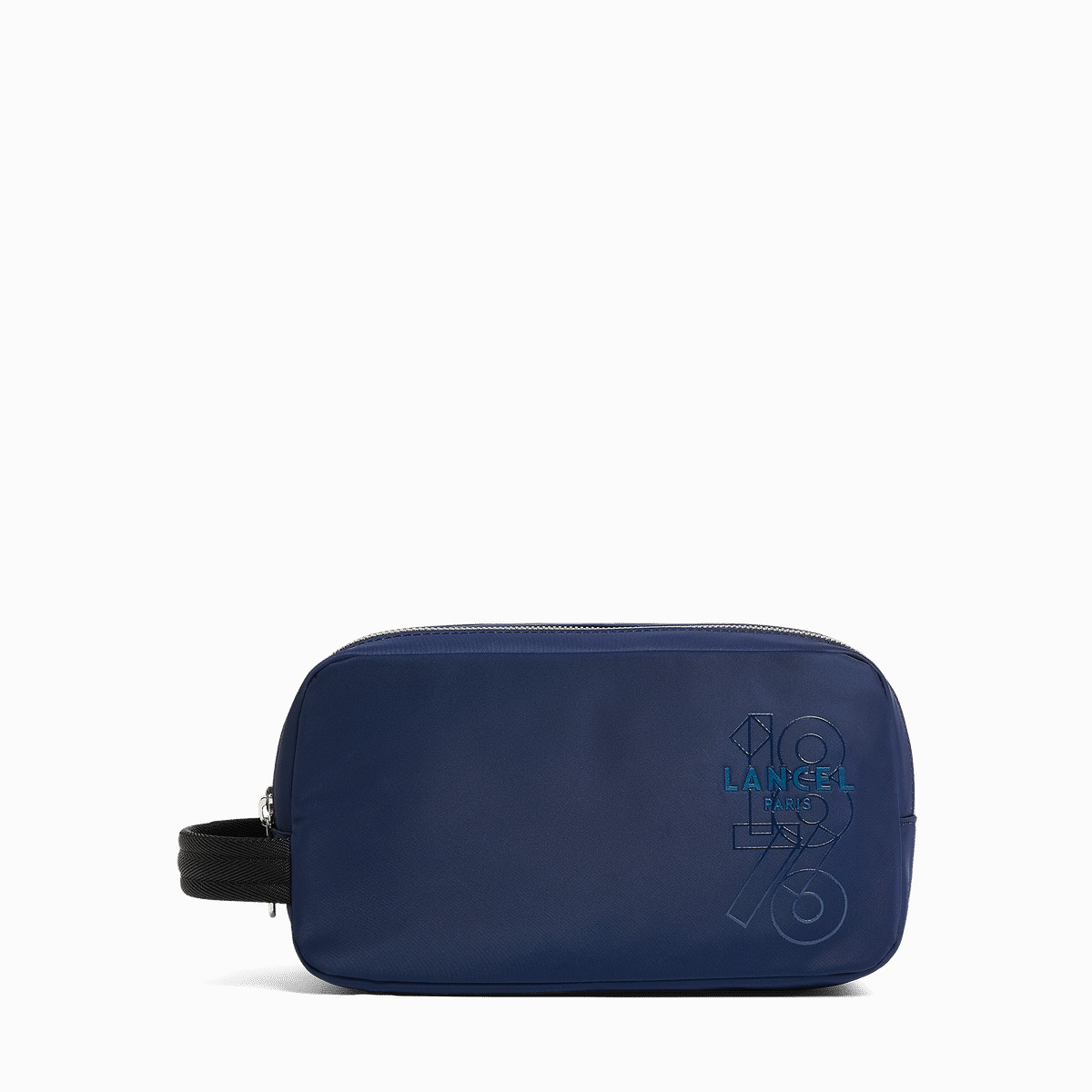 Leo De Lancel - Trous Toilet 2 Zip - Bleu Petrole