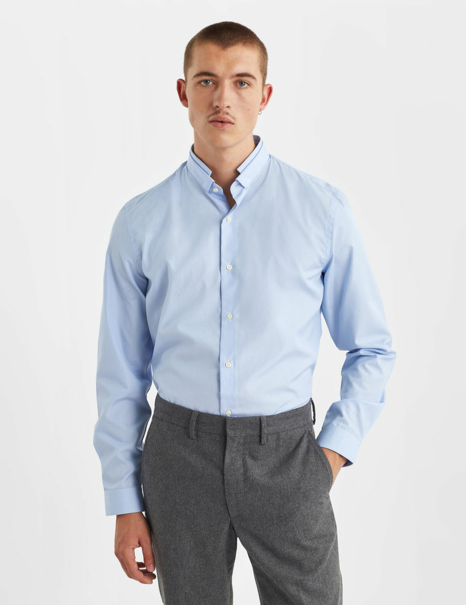 Chemise Contemporaine bleue