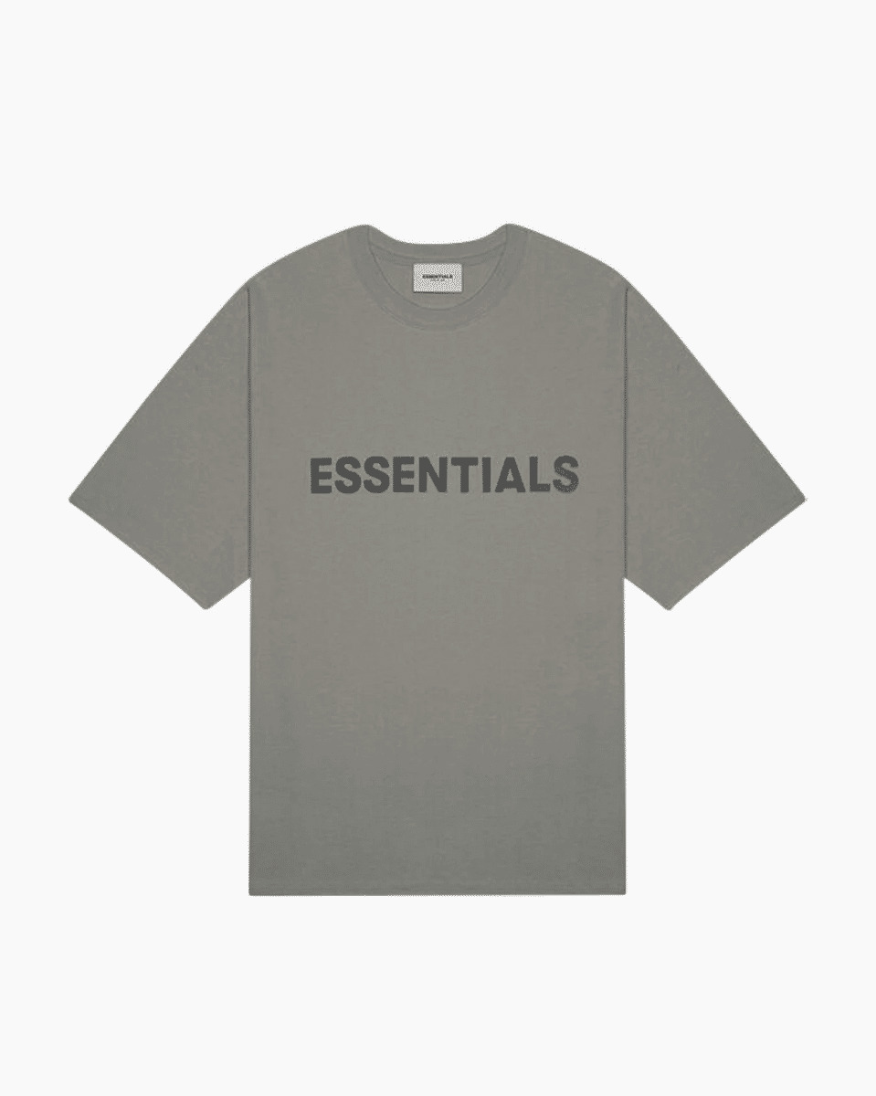 Essentials ESSENTIALS T SHIRT LOGO CHARCOAL