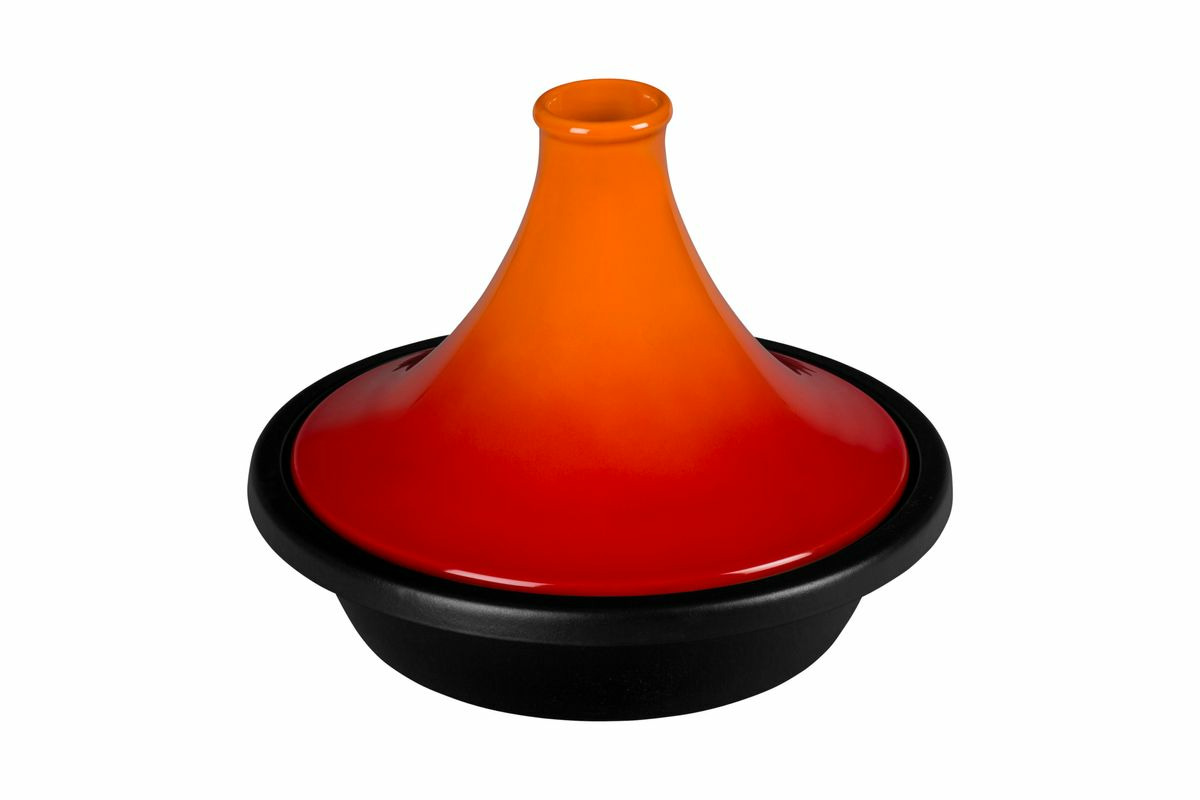 Tajine 35cm en fonte émaillée volcanique