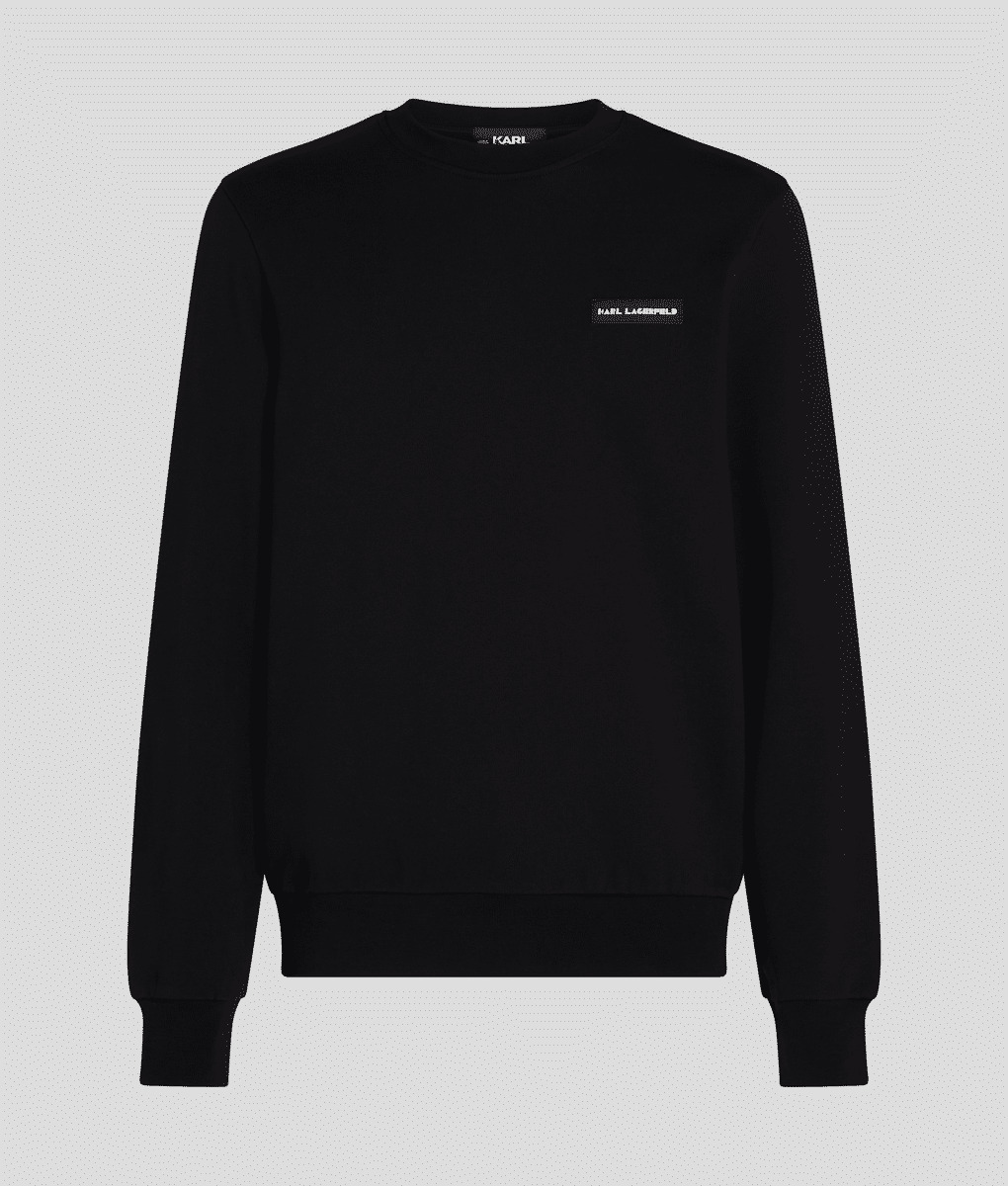 RUBBER PATCH SWEATSHIRT