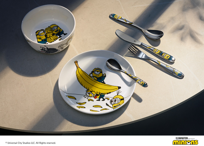 Ensembde de couverts enfants MINIONS - 6 pièces