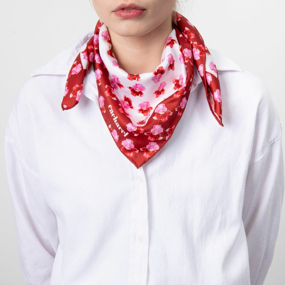 Foulard Hortense Bright Red