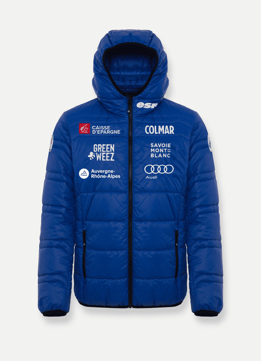 Veste matelassée de l'équipe de France