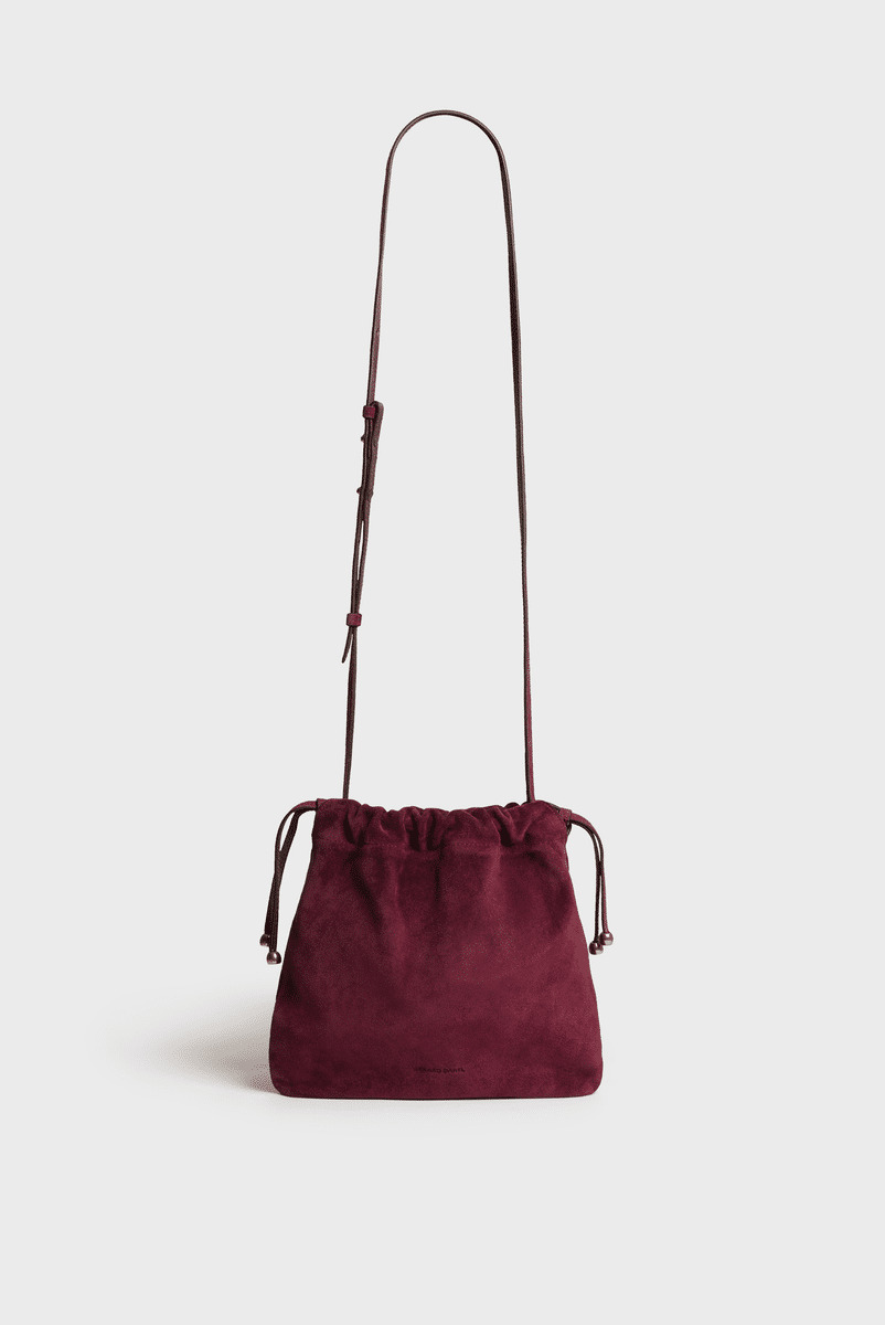 SAC FOLK ALICE EN CUIR VELOURS ET CUIR DE VACHETTE ALICE