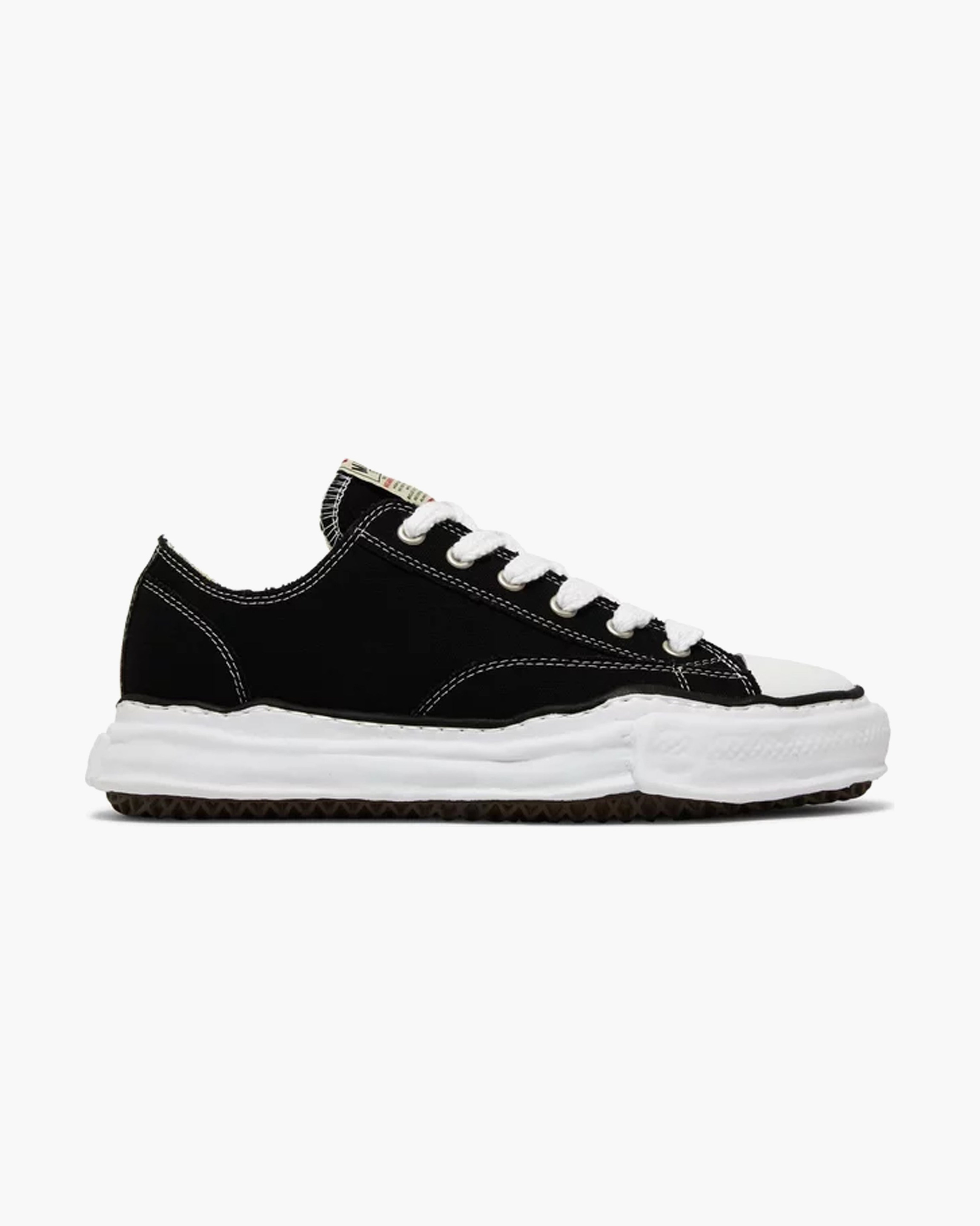 Maison Mihara Peterson OG Sole Canvas Low Black