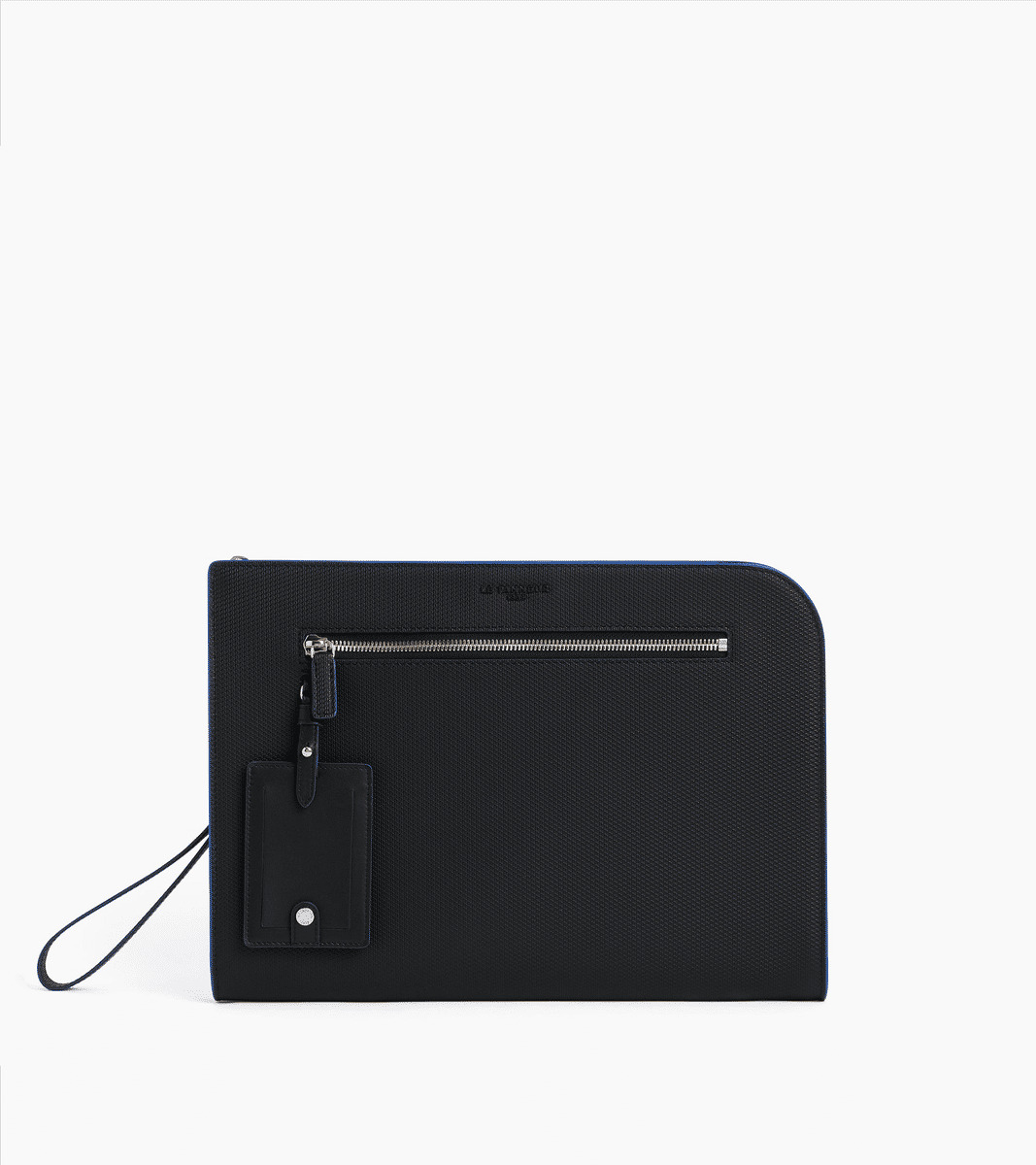 Pochette 13" Emile en cuir signature T