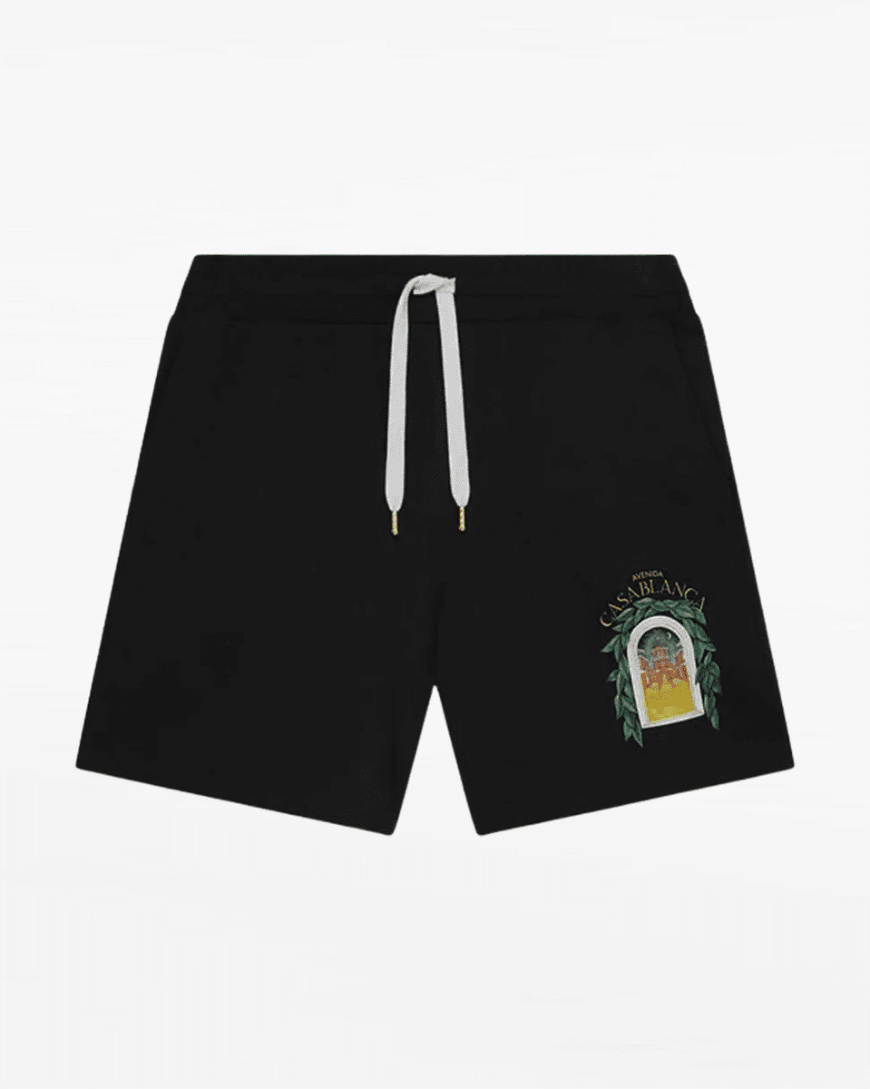 Casablanca - Avenida Sweatshort - Black