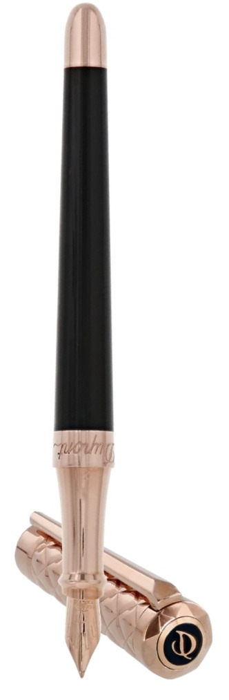 Gamme Orfèvre - Stylo Plume Liberté Noir et Or rose