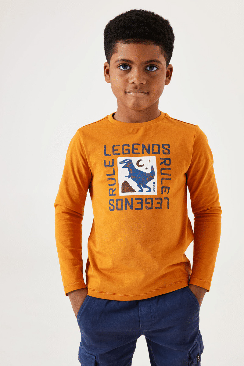 Boys T-shirt Orange