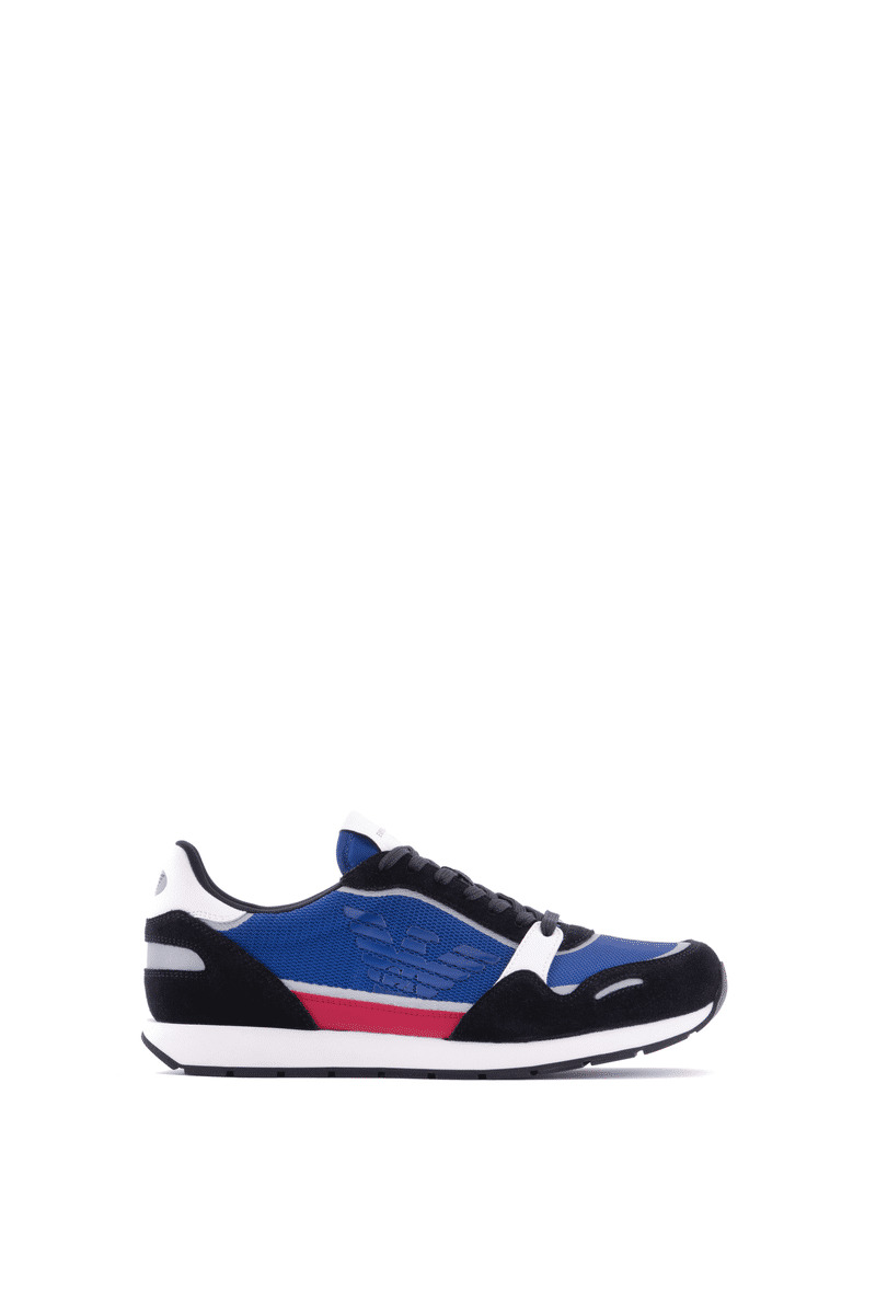 Sneakers C.Suede+H/S+Act - Marine+Bluet+De Wh+Rouge