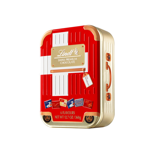 Valise Lindt SWISS PREMIUM CHOCOLATE Napolitains Suisse 360g