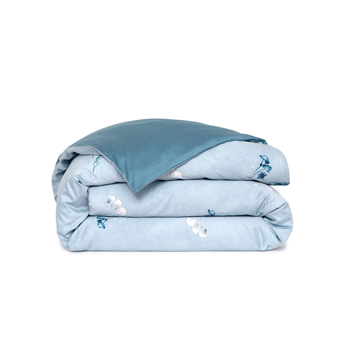 BOSS Home - Housse de couette en satin de coton, Shadow