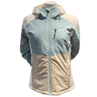 Westside Run  FS Ski Jacket Femme Bleu et Beige