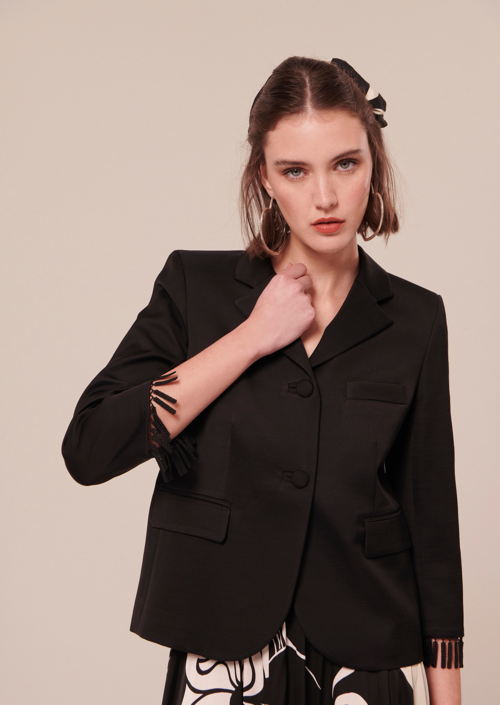 Veste Valensole-Noir en Viscose