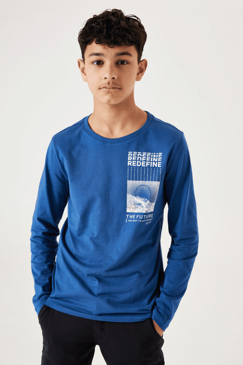 Boys T-shirt Blue