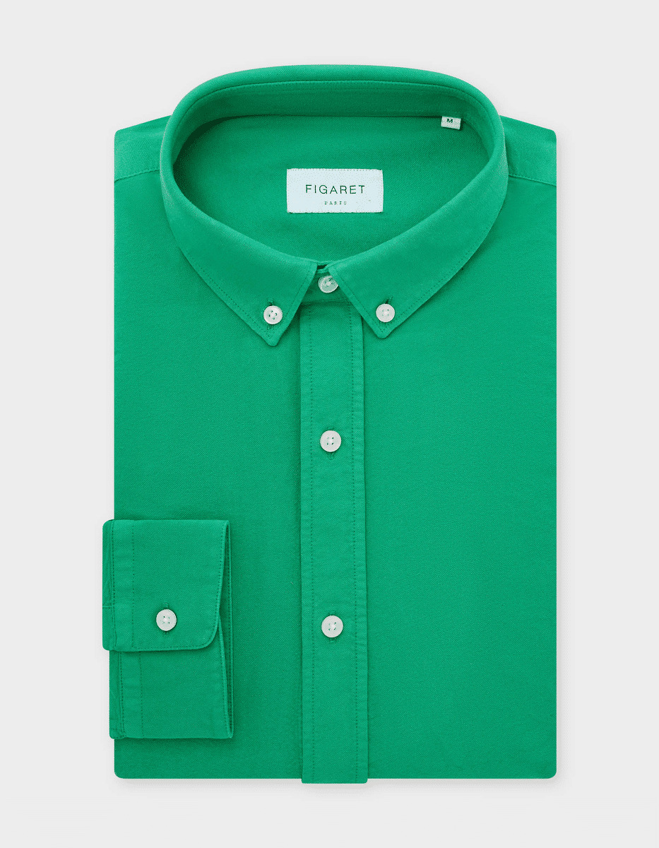 Chemise Gaspard verte