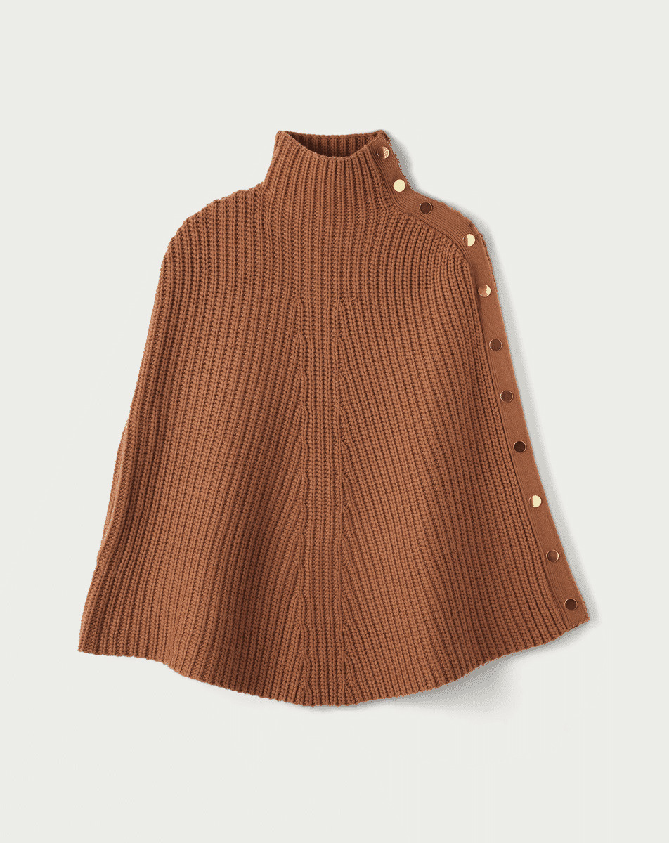 Poncho à côtes - Accessoire - VICUNA