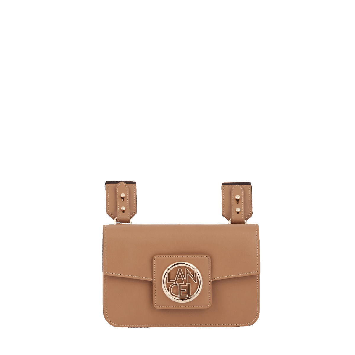 Roxane De Lancel - Mini Sac Pc Nomade - Granit/Dore