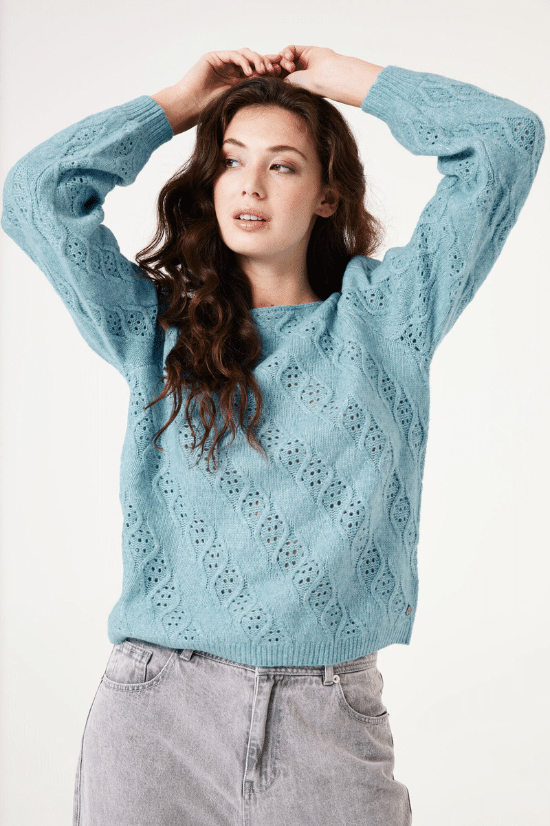 Women Sweater Blue