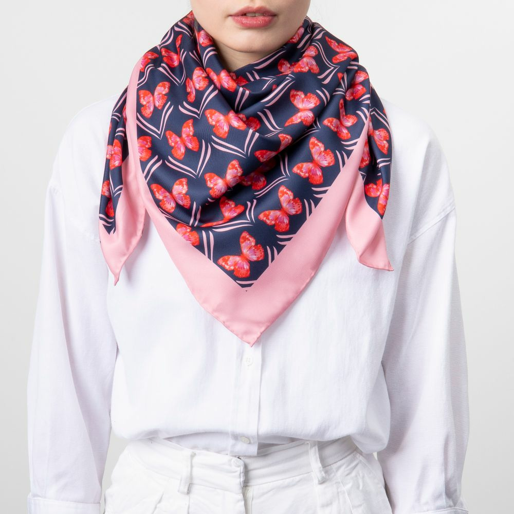 Foulard Pontia Navy