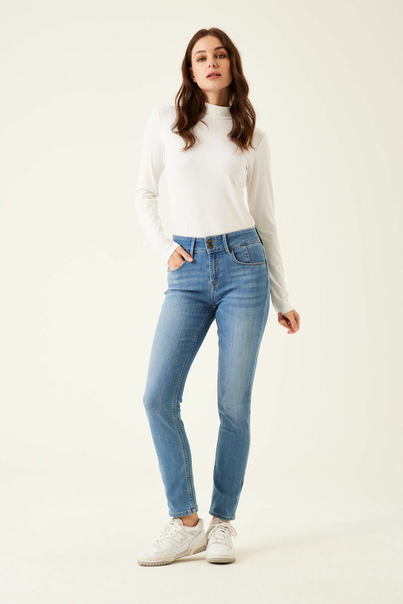 Jeans Caro Slim - taille très haute coupe slim