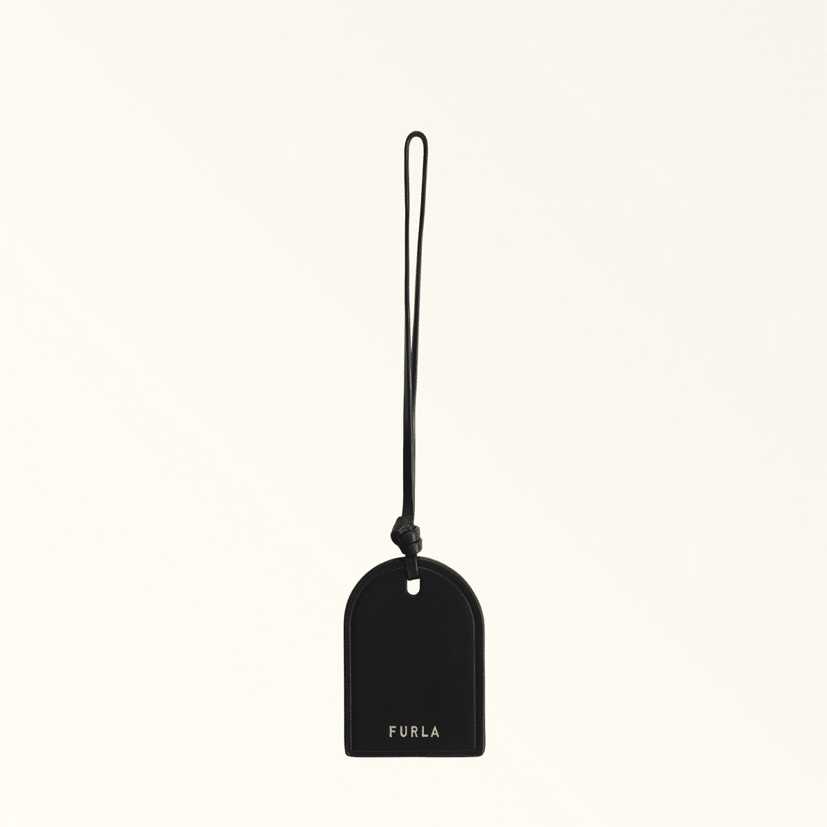 FURLA GIOVE LUGGAGE TAG - VITELLO SORRENTO