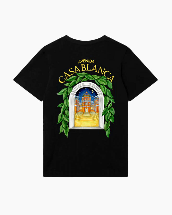 Casablanca T-Shirt - Avenida - Black