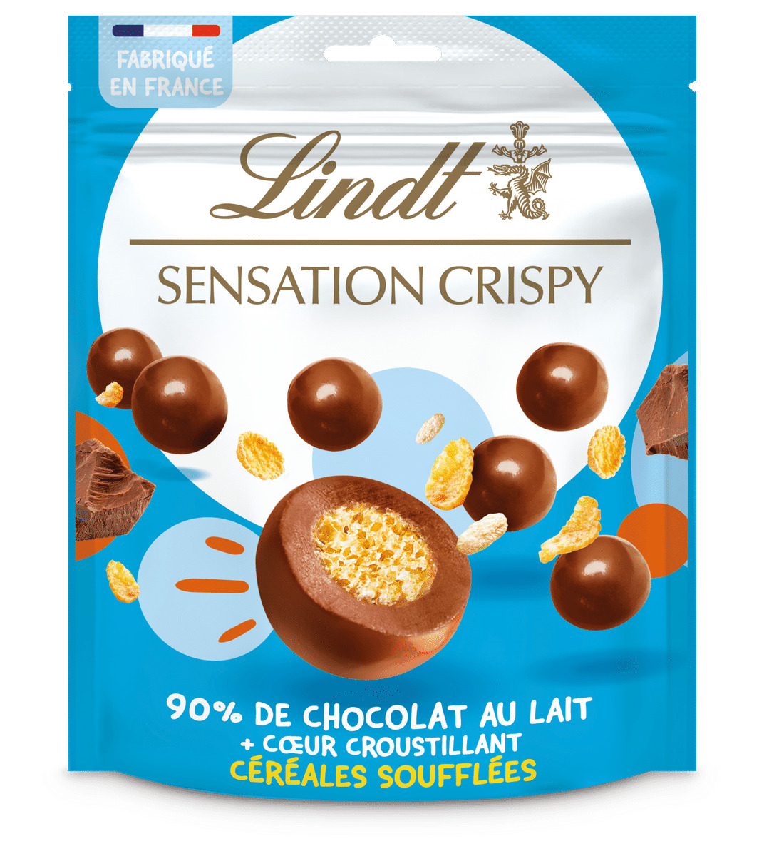 Sensation Crispy Chocolat Lait Céréales Soufflées