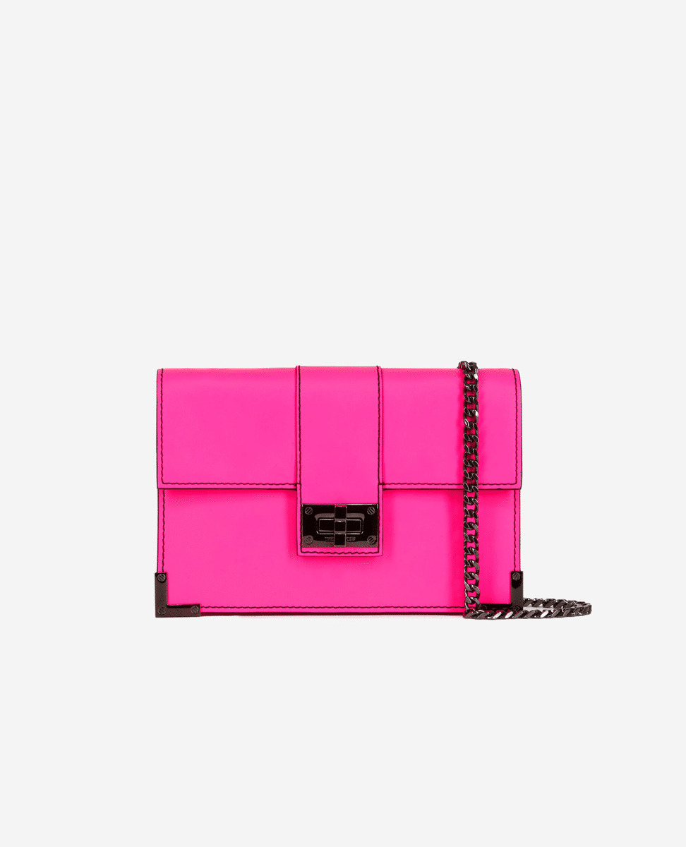 Pochette Moyenne Emily En Cir Fluo