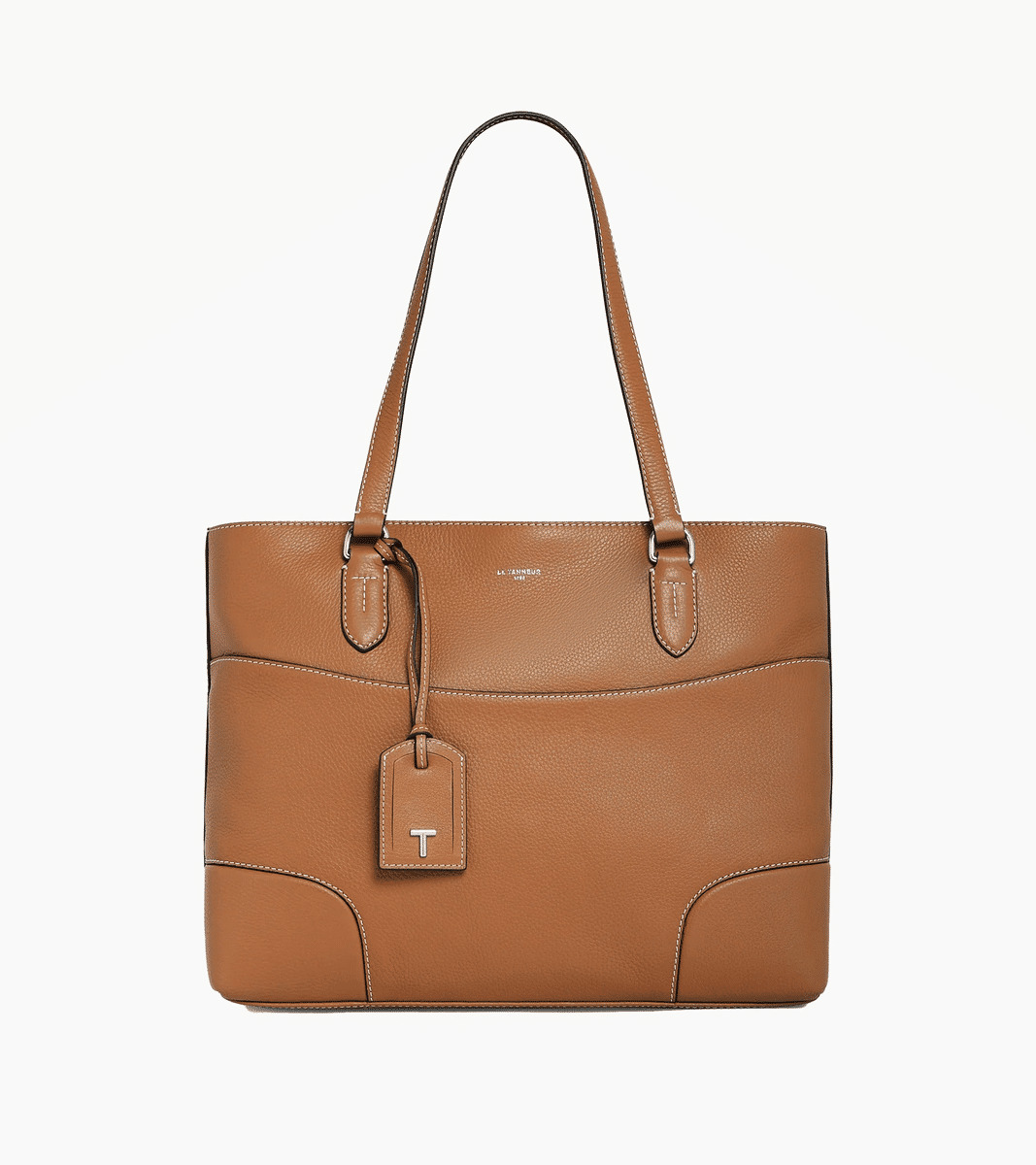 Grand sac cabas Romy en cuir grainé