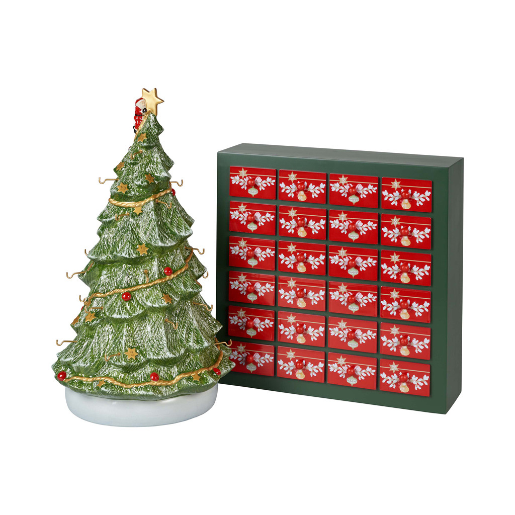 Christmas Toys Memory Calendrier de l’Avent 3D sapin 25x32x43cm