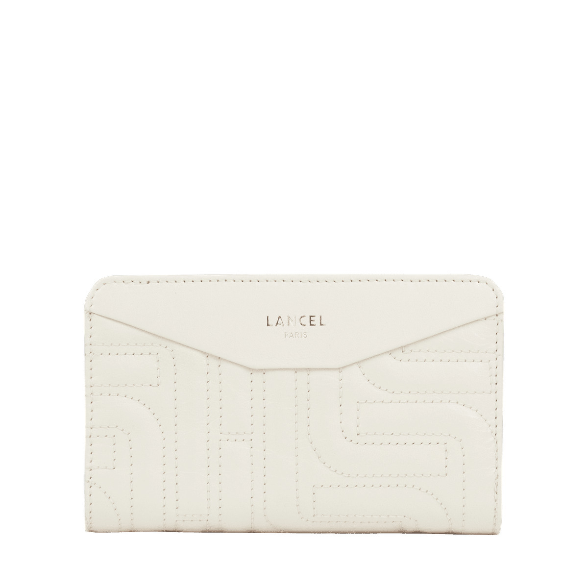 Midi-Minuit De Lancel - Portefeuille Compact - Neige