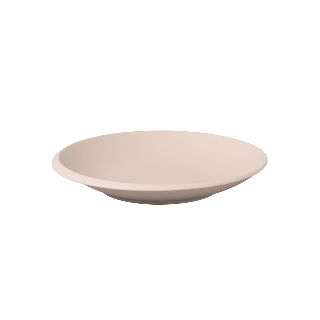 NewMoon - Assiette creuse, beige, en porcelaine haut de gamme