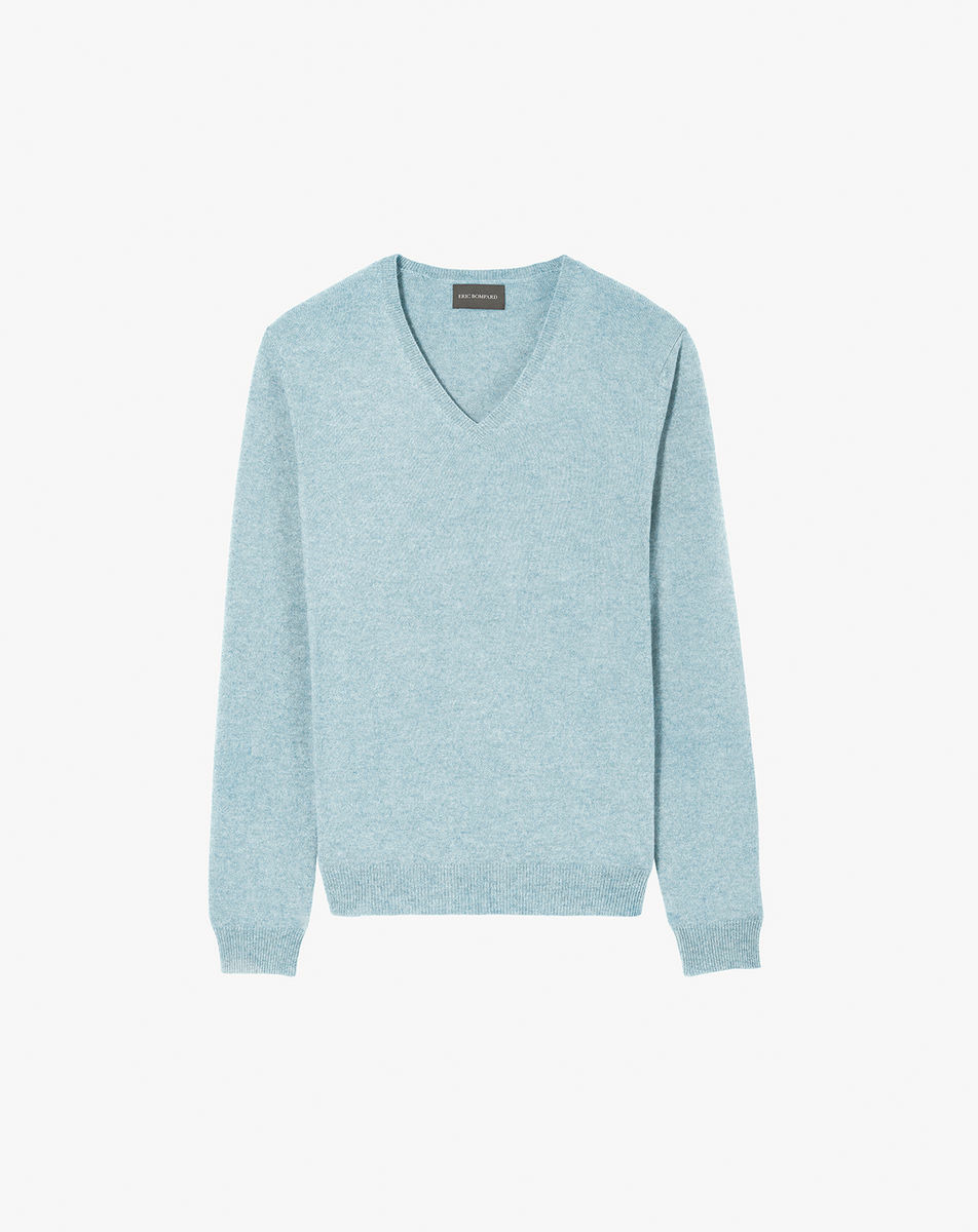 Pull V ajusté - Homme - JEAN