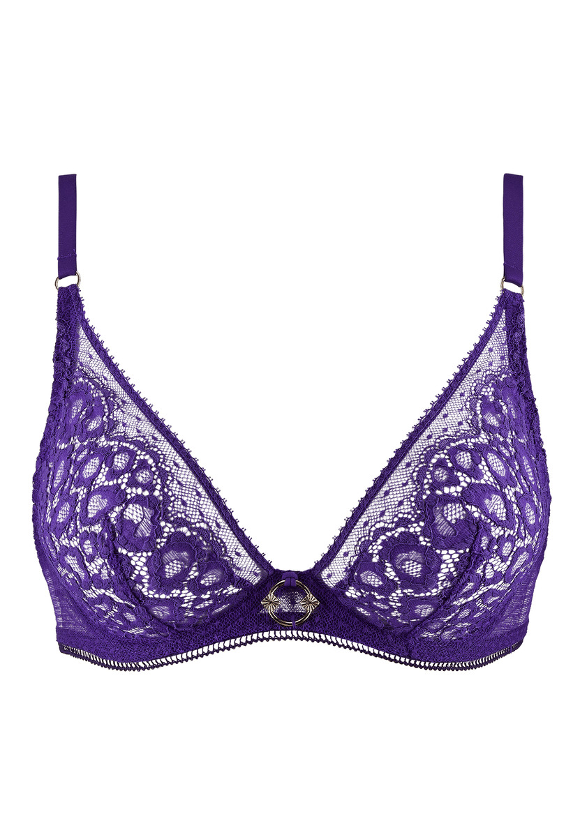 Soutien-gorge Triangle avec armatures Illusion Fauve