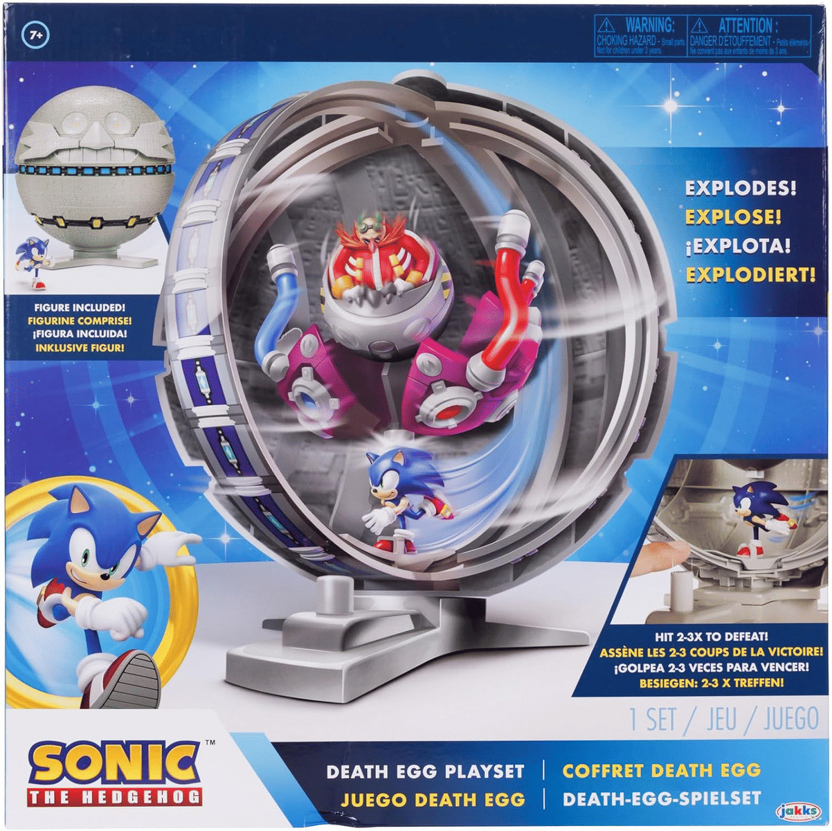 SONIC - coffret DEATH EGG - Figurine incluse