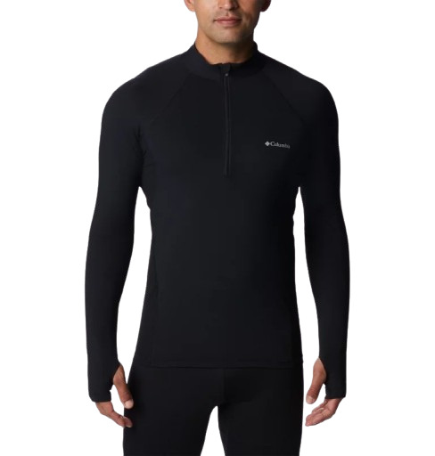 Midweight Half Zip Homme Noir