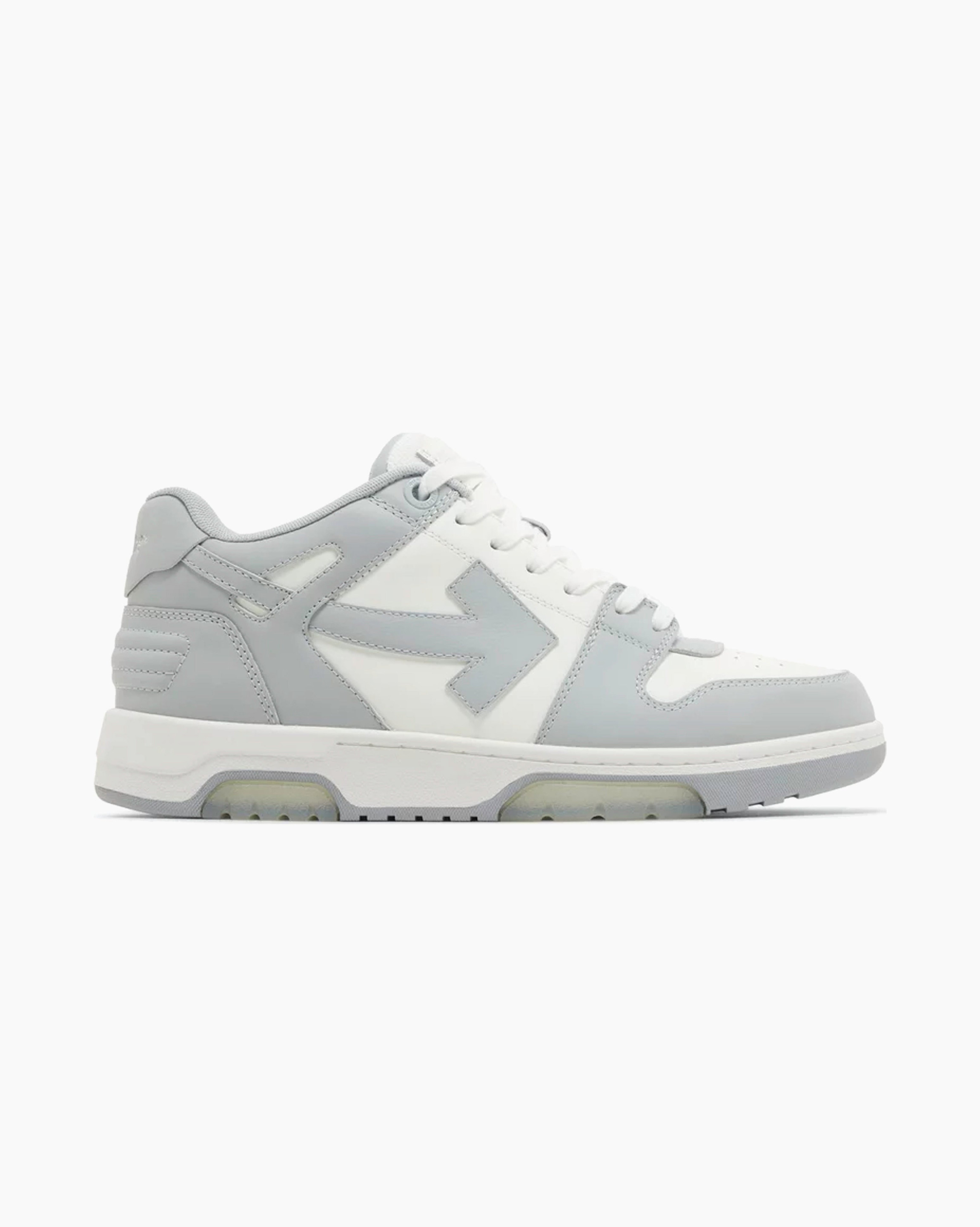 Off-White Out Of Office OOO Low Tops Grey White